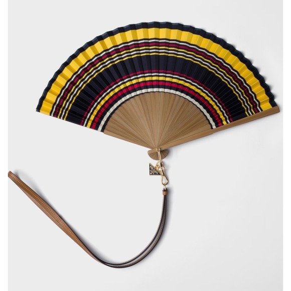 Prada Accessories - Authentic PRADA FAN With Leather Strap